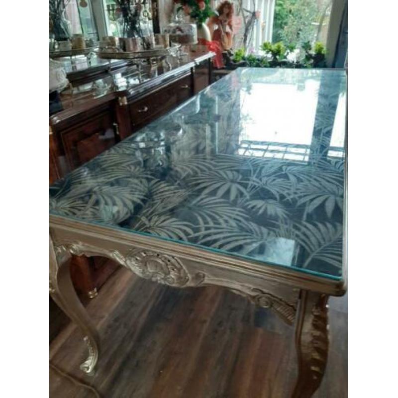 Barok stijl eettafel 8 persoons