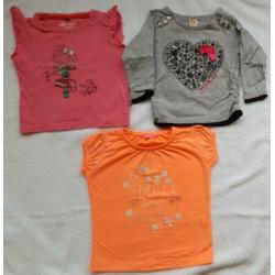 Pakket Meisjes kleding 74 incl. Noppies/Feetje/Babyface