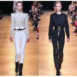 Nieuwe ongedragen Isabelle Marant "Nepos" high waist sailor