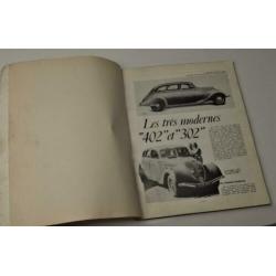 Peugeot 402 302 202 werkplaatshandboek naslagwerk