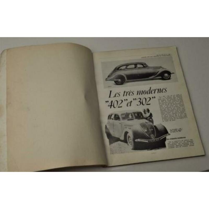 Peugeot 402 302 202 werkplaatshandboek naslagwerk