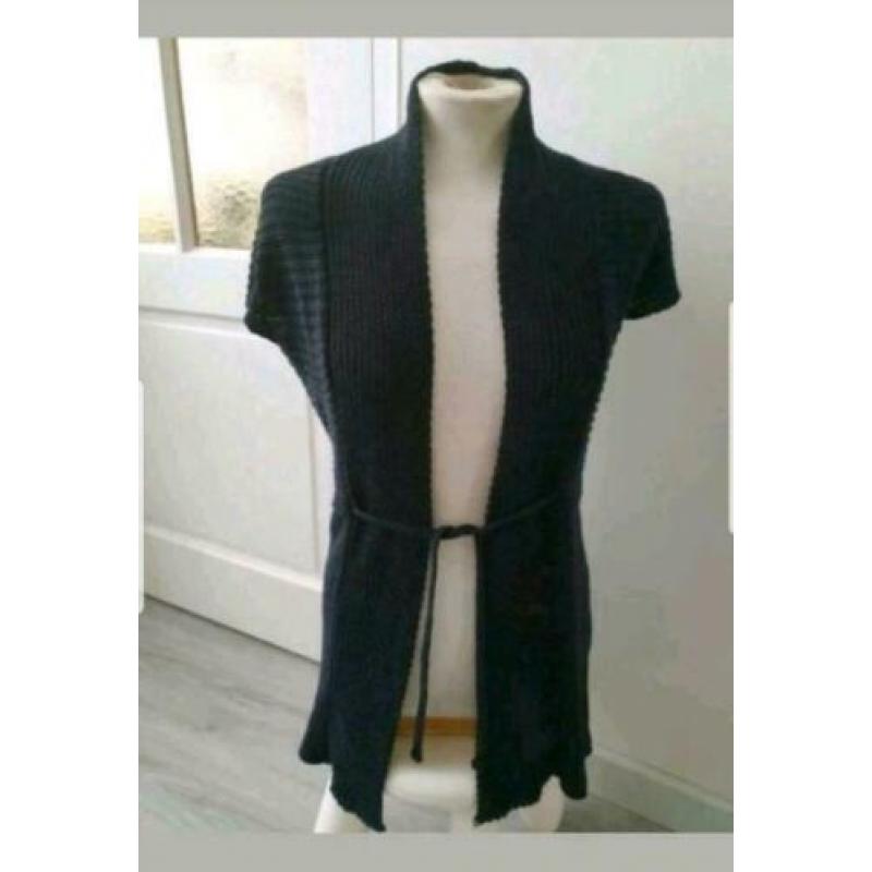 Zwart vest Etam