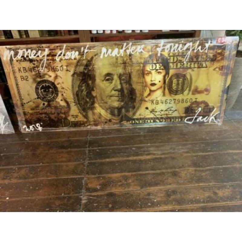 Unieke Jack Liemburg op dibond met aluminium frame 200x100cm