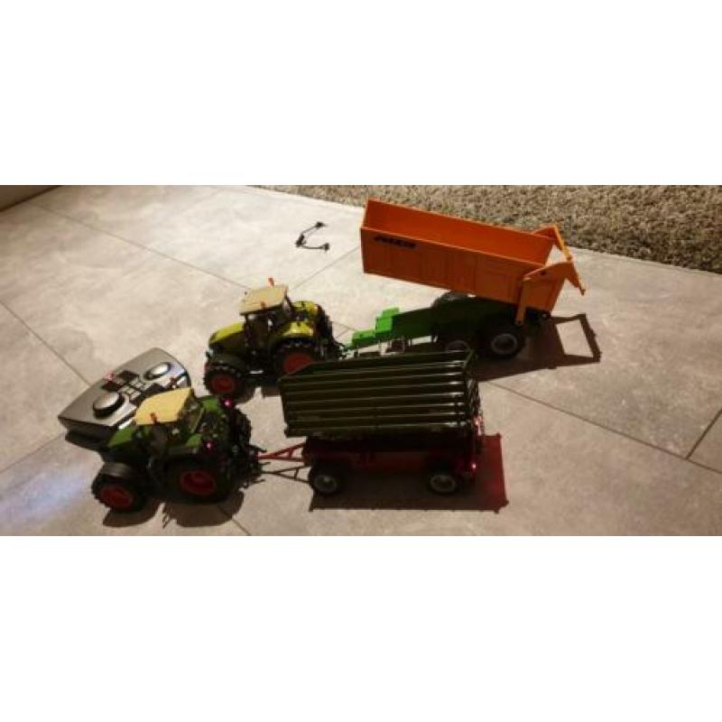 Siku r/c controle set Fendt, Claas, Joskin, Fortuna