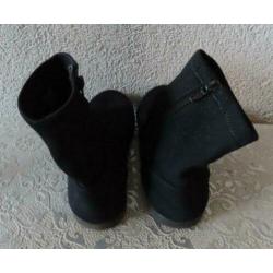 Zara girls blauwe enkellaars maat 31