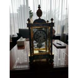 Brocante blaauw tot donkerblauwe decoraties
