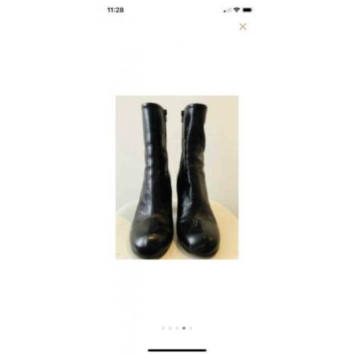 Vetements Enkellaarzen 37 Zwart met logo