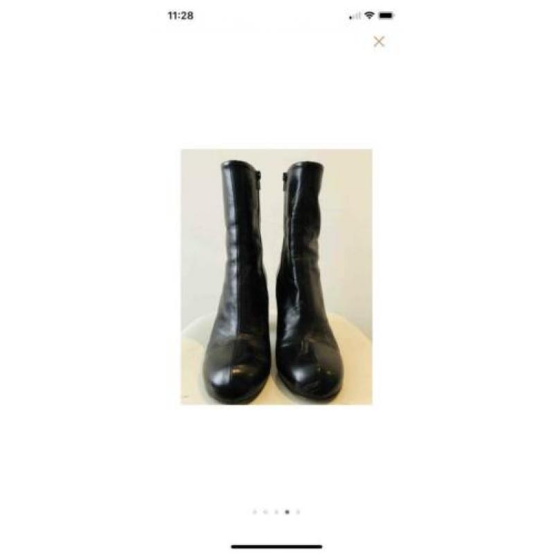 Vetements Enkellaarzen 37 Zwart met logo