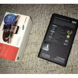 Zwarte Samsung Galaxy S2 Telefoon 16 GB met Doosje