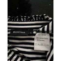 Twee merk shirts van witte veen maat L