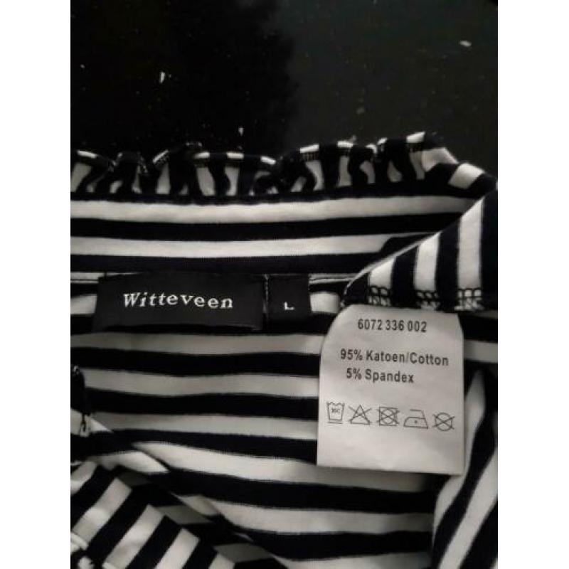 Twee merk shirts van witte veen maat L