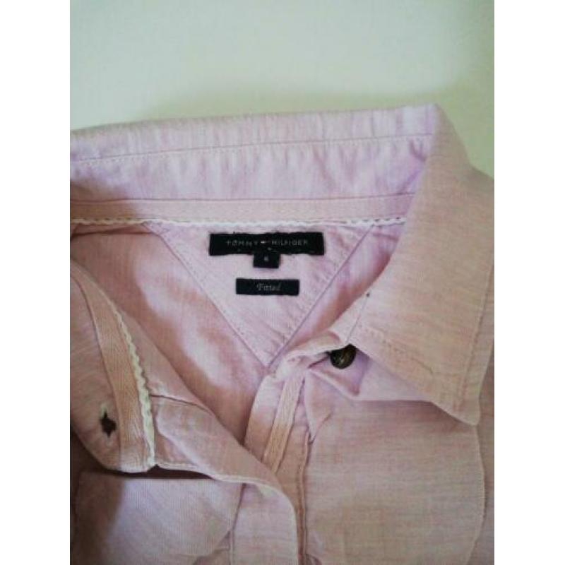 Tommy Hilfiger blouse / bloes zacht roze maat 36 / 38