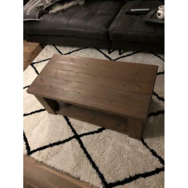 Steigerhouten salontafel