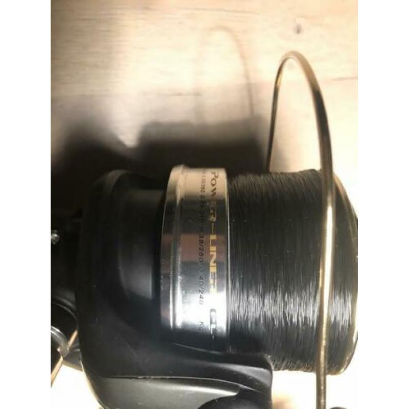 3x Okuma Power-Liner molen met baitrunner
