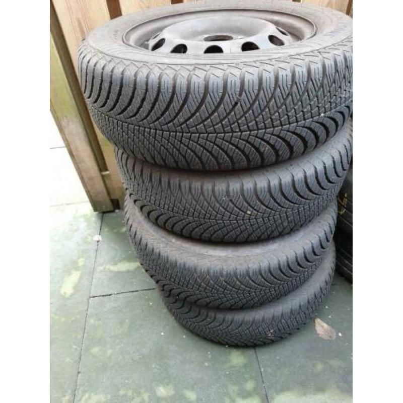 all season banden met velgen 185/65 R14