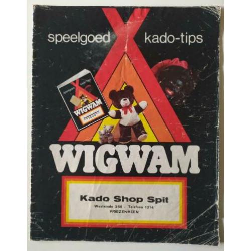 Zeldzame 1979 WigWam speelgoed folder Playmobil Drak-Man