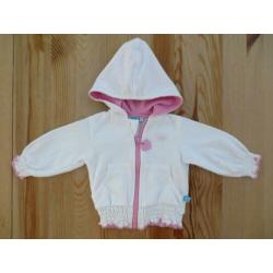 Wit/roze vestje Lief! maat 56