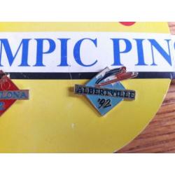 Olympic pins 1992. Barcelona, Albertville