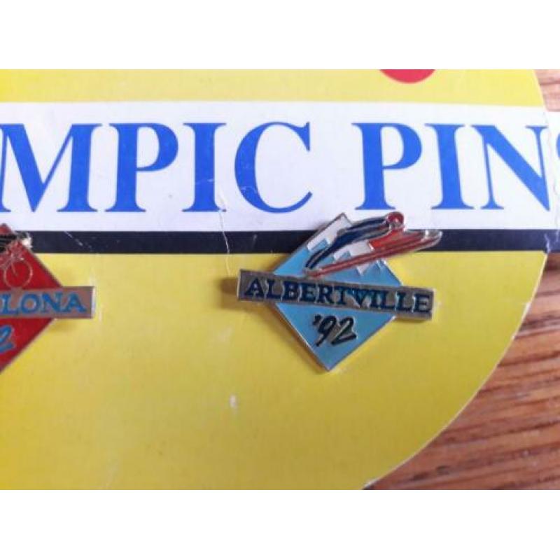 Olympic pins 1992. Barcelona, Albertville