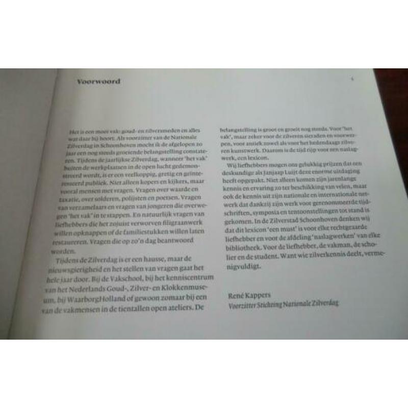 boek - Het zilver lexicon - Janjaap Luijt