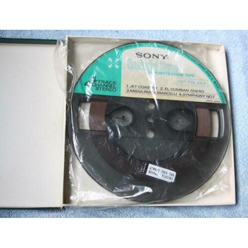SONY Quadradial Stereo Demonstration Tape 4 Track 4 Channel