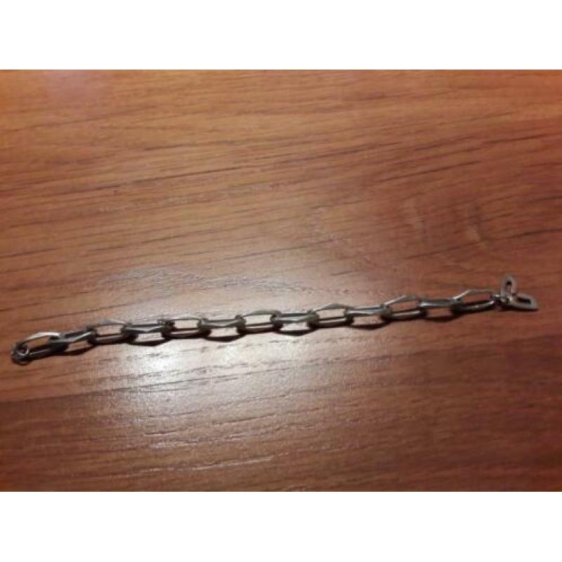 Zilveren Closed Forever armband