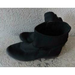 Zara girls blauwe enkellaars maat 31