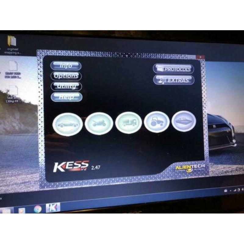 Kess tuningtools met laptop