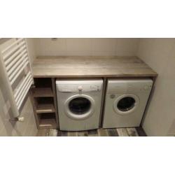 Radiator ombouw met schoenenkast
