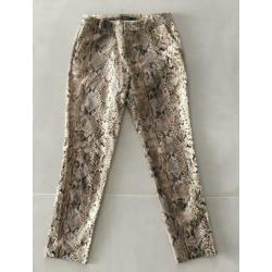 Stradivarius pantalon in slangenprint. ALS NIEUW!