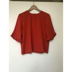 Ganni top maat 38