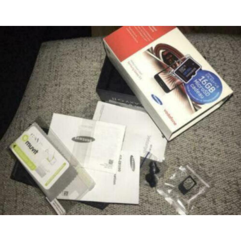 Zwarte Samsung Galaxy S2 Telefoon 16 GB met Doosje