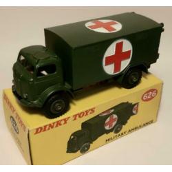 Dinky Toys, GB, # 626, Military ambulance, mint/b