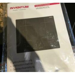 Inventum inductie kookplaat vrijstaand, als nieuw