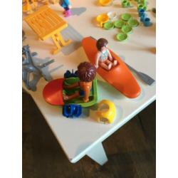 Playmobiel honden en camping spullen