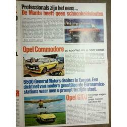Opel Nieuws Opel Rekord II 1970