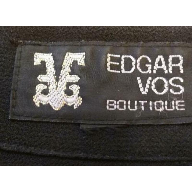 Design zwart avond jasje 46/48 Edgar Vos KASTOPRUIMING
