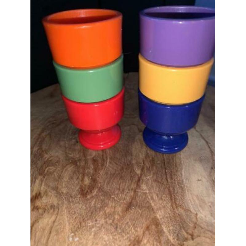 Retro Emsa Eierdopjes 6x