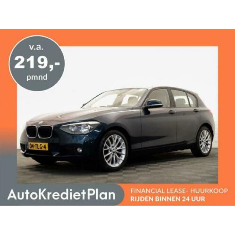 BMW 1 Serie 118I HIGH EXECUTIVE 170pk , Leder interieur, Nav
