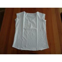 ARMANI wit shirt met de tekst Armani Jeans