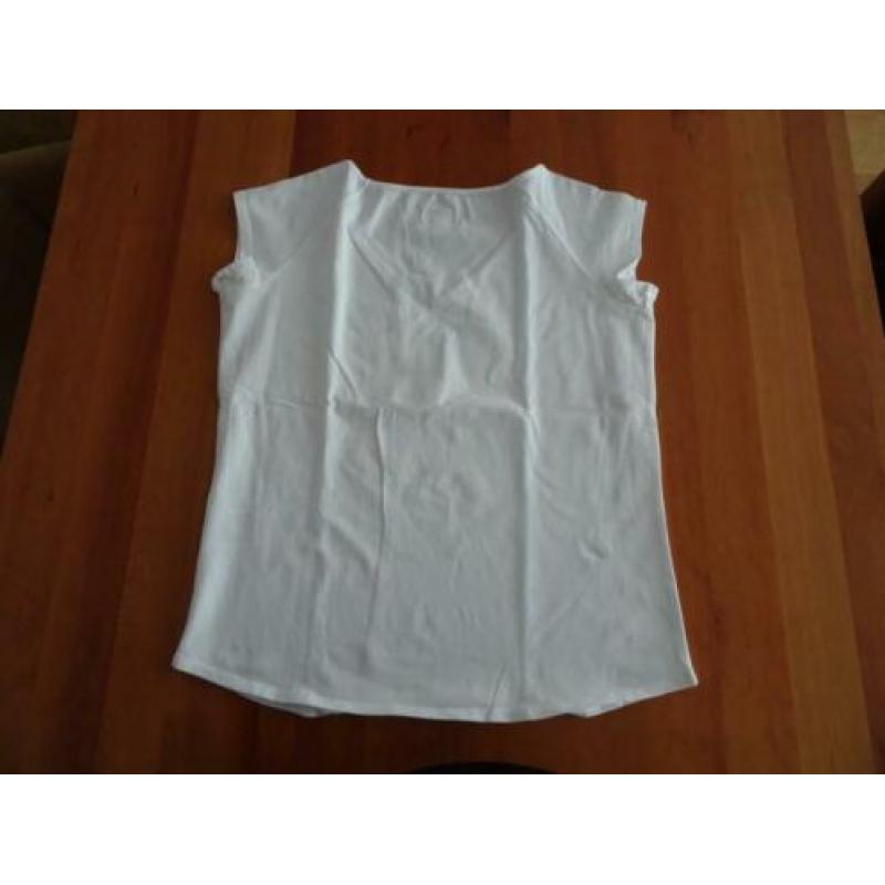 ARMANI wit shirt met de tekst Armani Jeans
