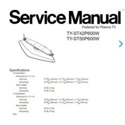Panasonic televisie voet TY-ST42P600W nieuw in de doos.