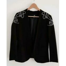 Zwarte blazer maat 38