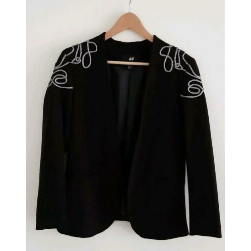 Zwarte blazer maat 38