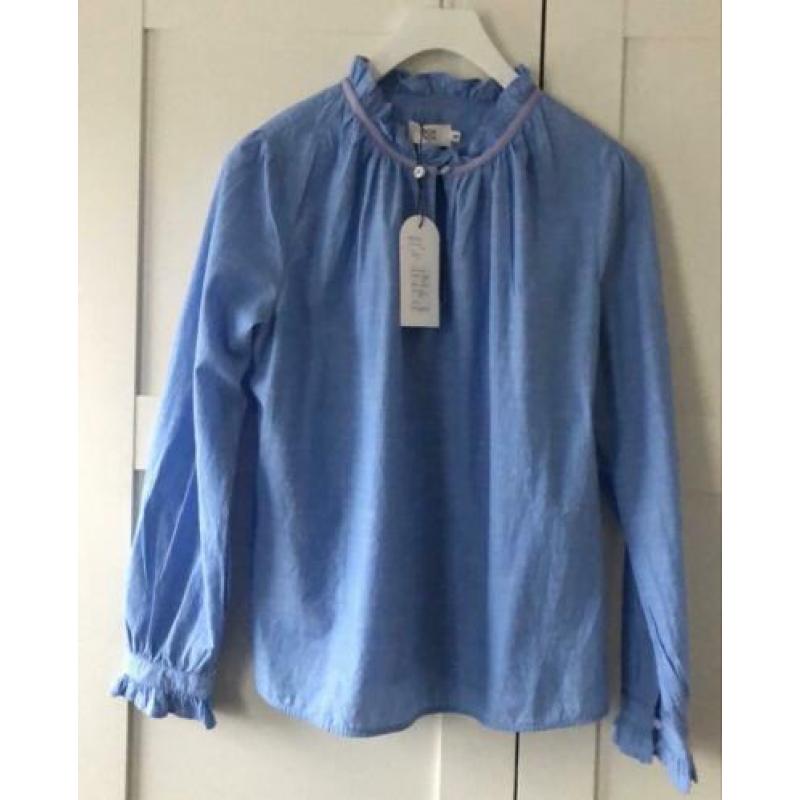 Nieuwe Noa Noa blouse Maat 38 Lichtblauw
