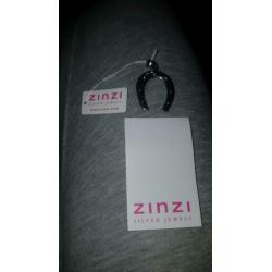 Echt massief zilveren bedel van Zinzi, nieuw!