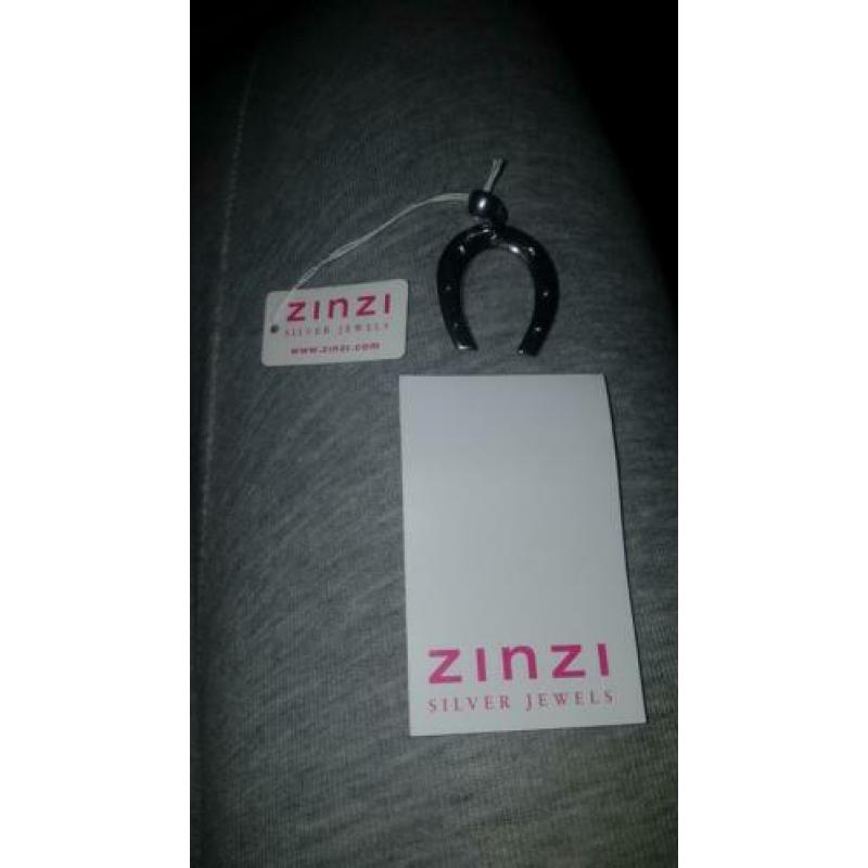 Echt massief zilveren bedel van Zinzi, nieuw!