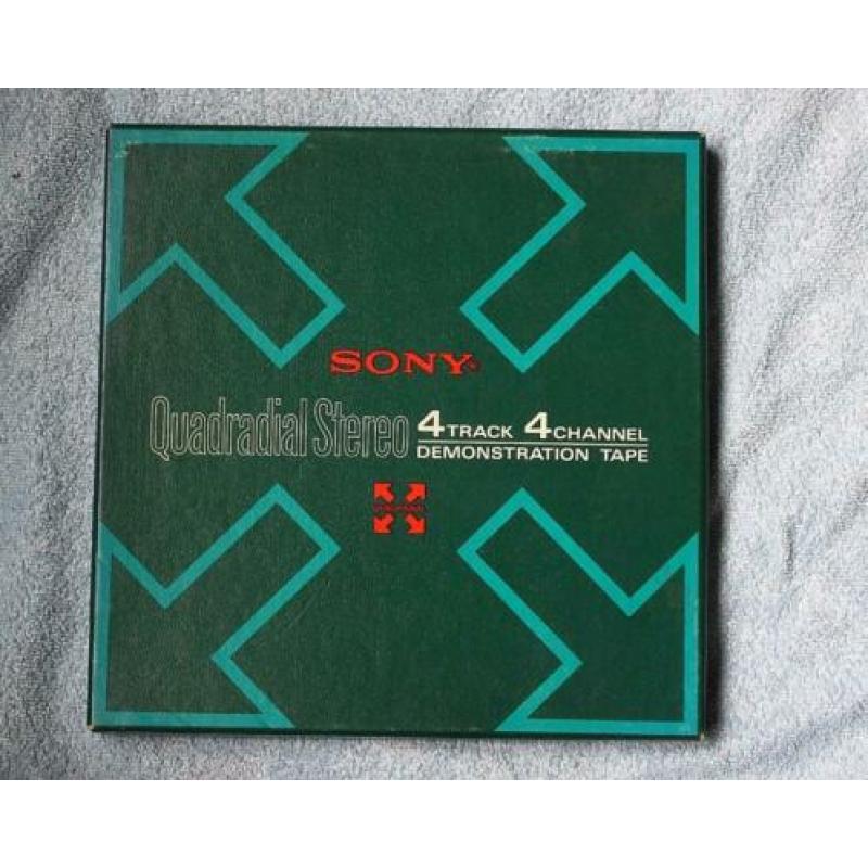 SONY Quadradial Stereo Demonstration Tape 4 Track 4 Channel