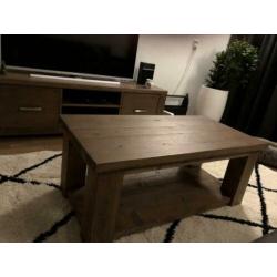 Steigerhouten salontafel