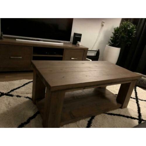 Steigerhouten salontafel